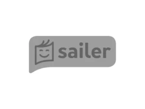 Logo sailer in grau