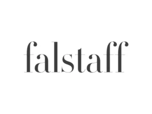 Logo Falstaff in grau